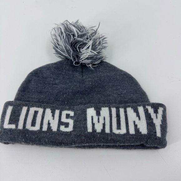 Muny Lions Gray Kids Beanie - Picture 1 of 4